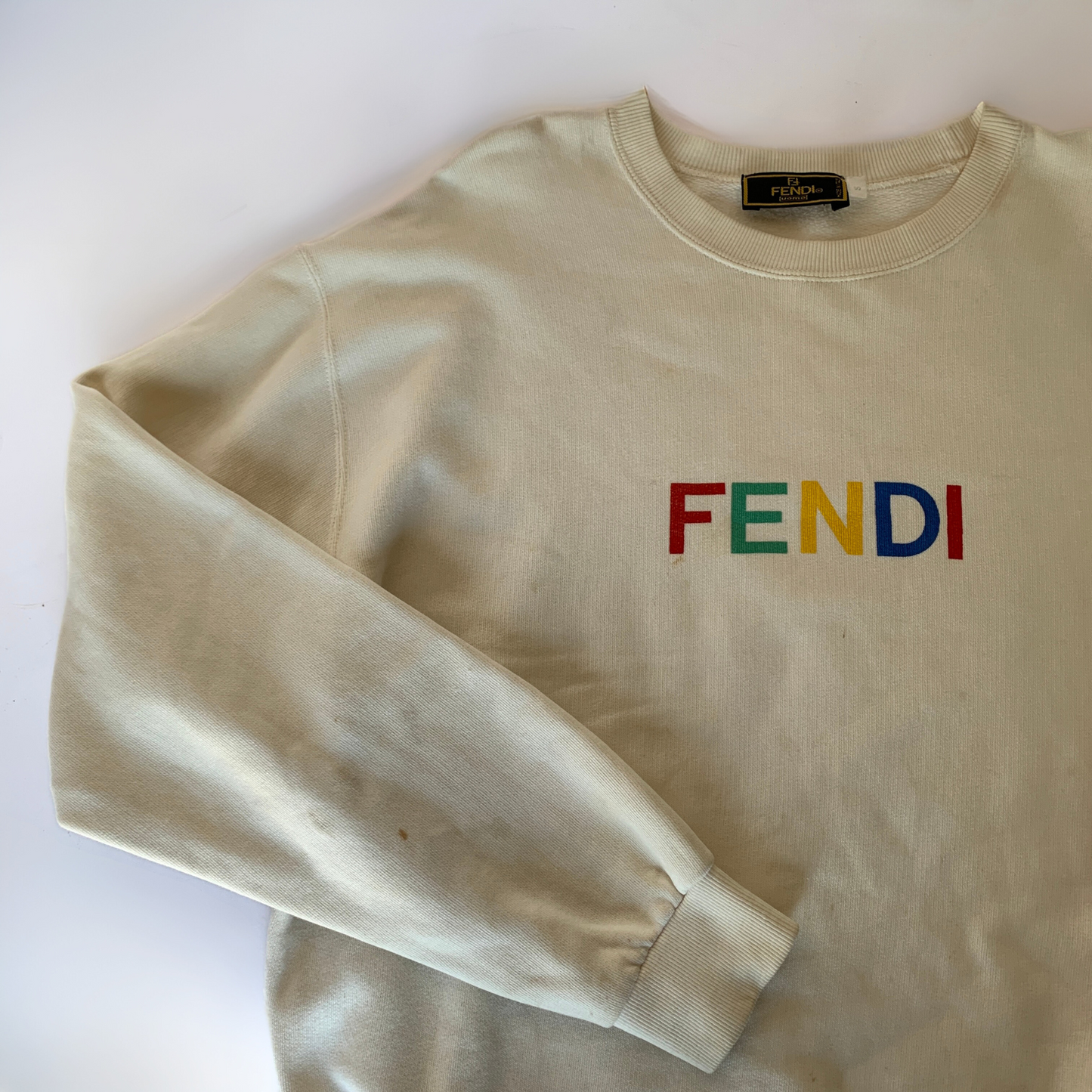 Fendi Fendi Sweater Multicolor Cotton - Clothing - Etoile Luxury Vintage