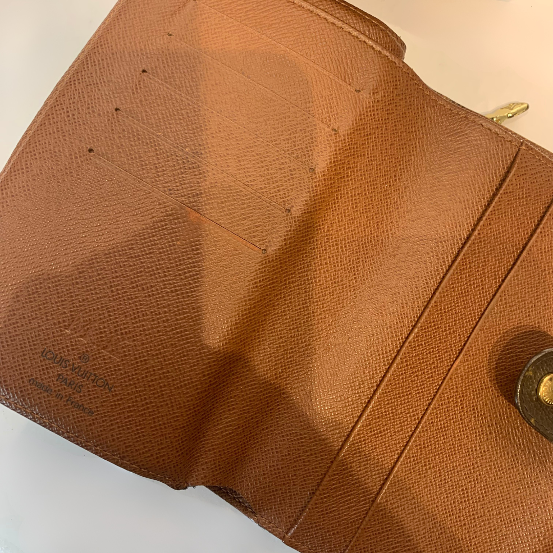 Louis Vuitton Wallet Zipper Large Monogram Canvas