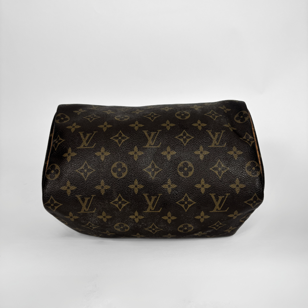 Louis Vuitton Speedy 25 on a white background