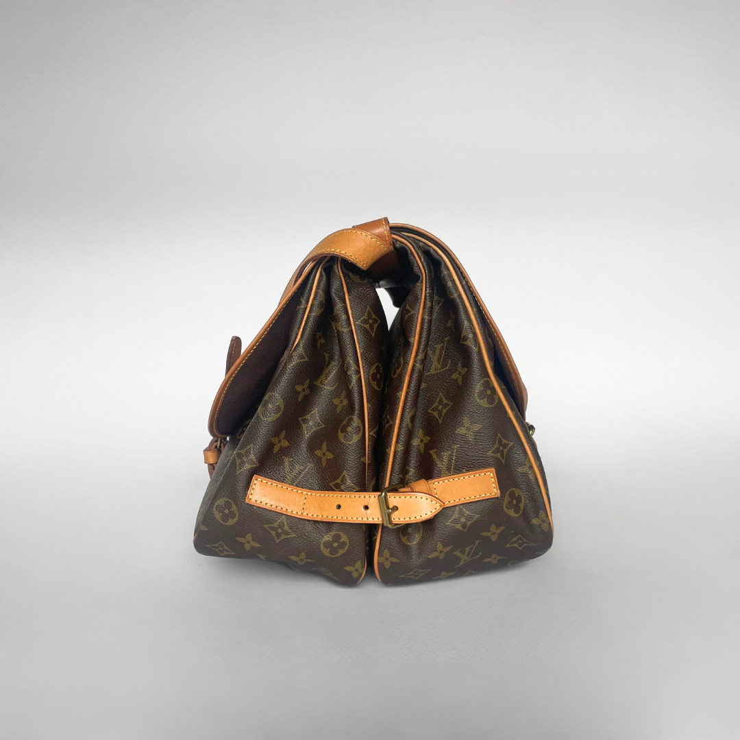 Louis Vuitton Saumur 35 Monogram Canvas