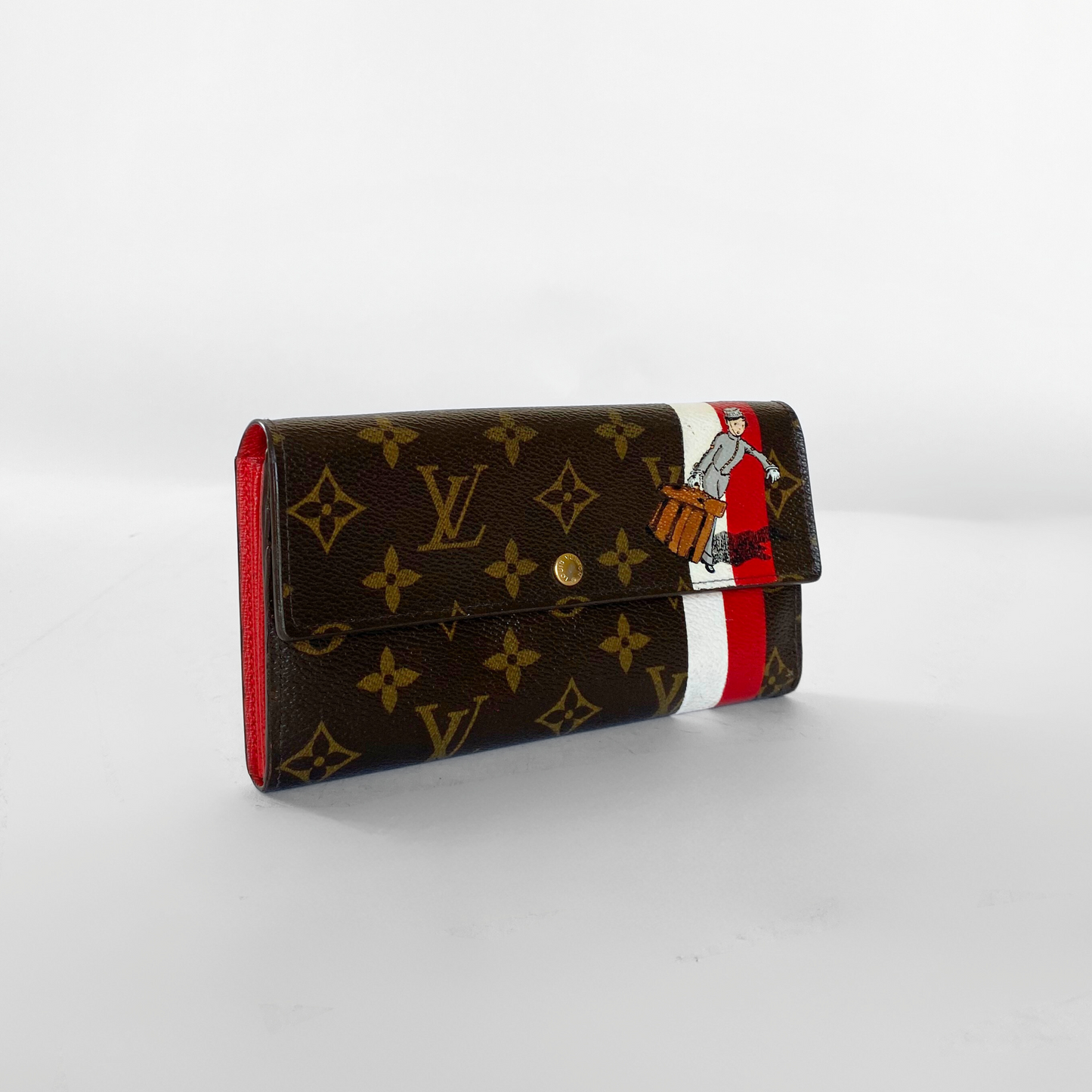 Louis Vuitton Portefeuille Sarah Monogram Canvas