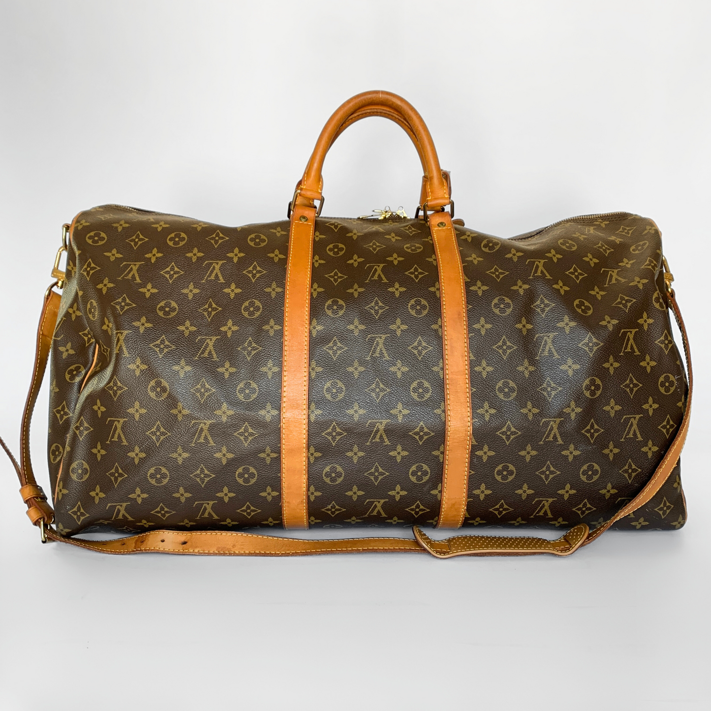 Louis Vuitton Louis Vuitton Keepall 60 Bandouli&egrave;re Monogram Canvas - Handbags - Etoile Luxury Vintage