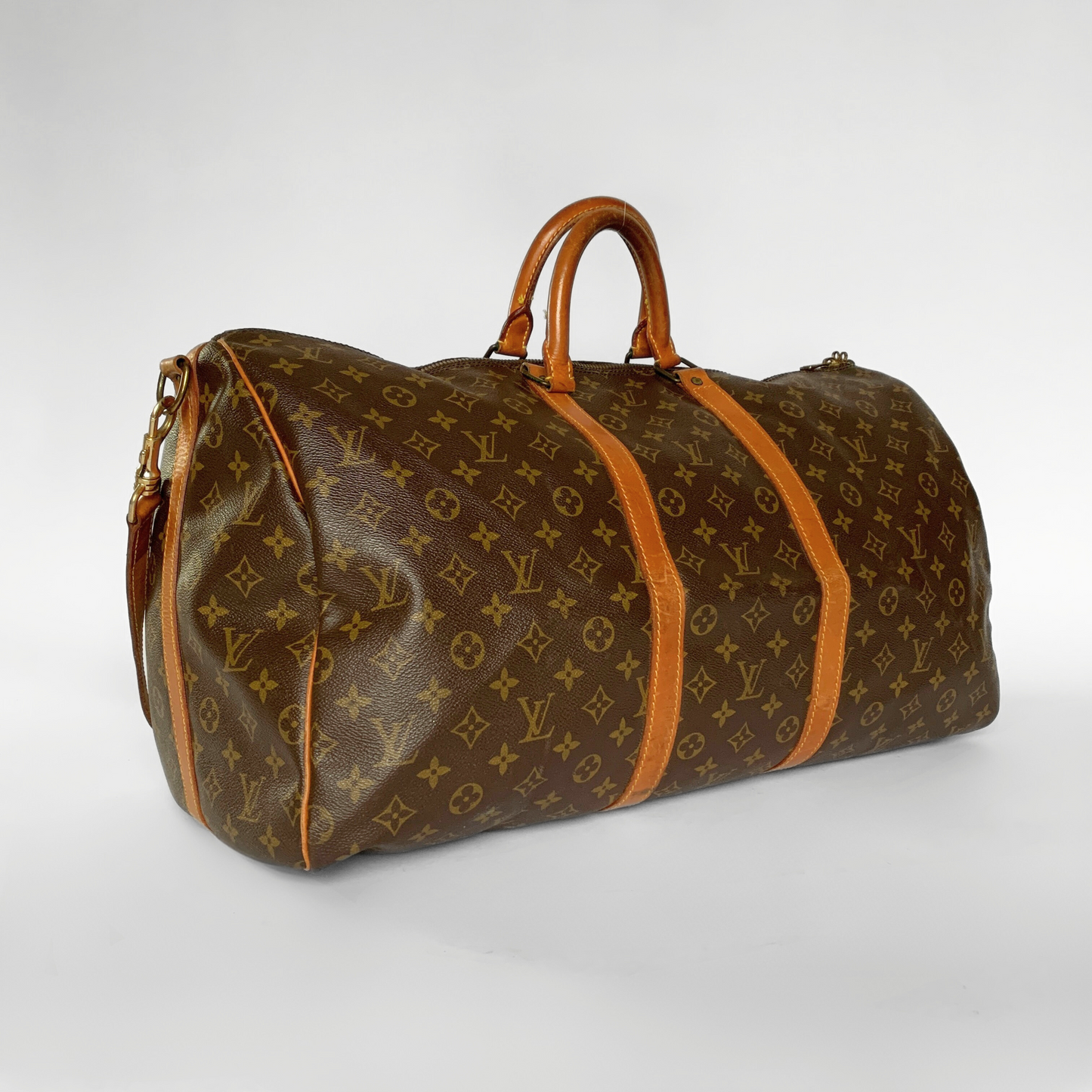 Louis Vuitton Louis Vuitton Keepall 55 Bandouli&egrave;re Monogram Canvas - Handbags - Etoile Luxury Vintage