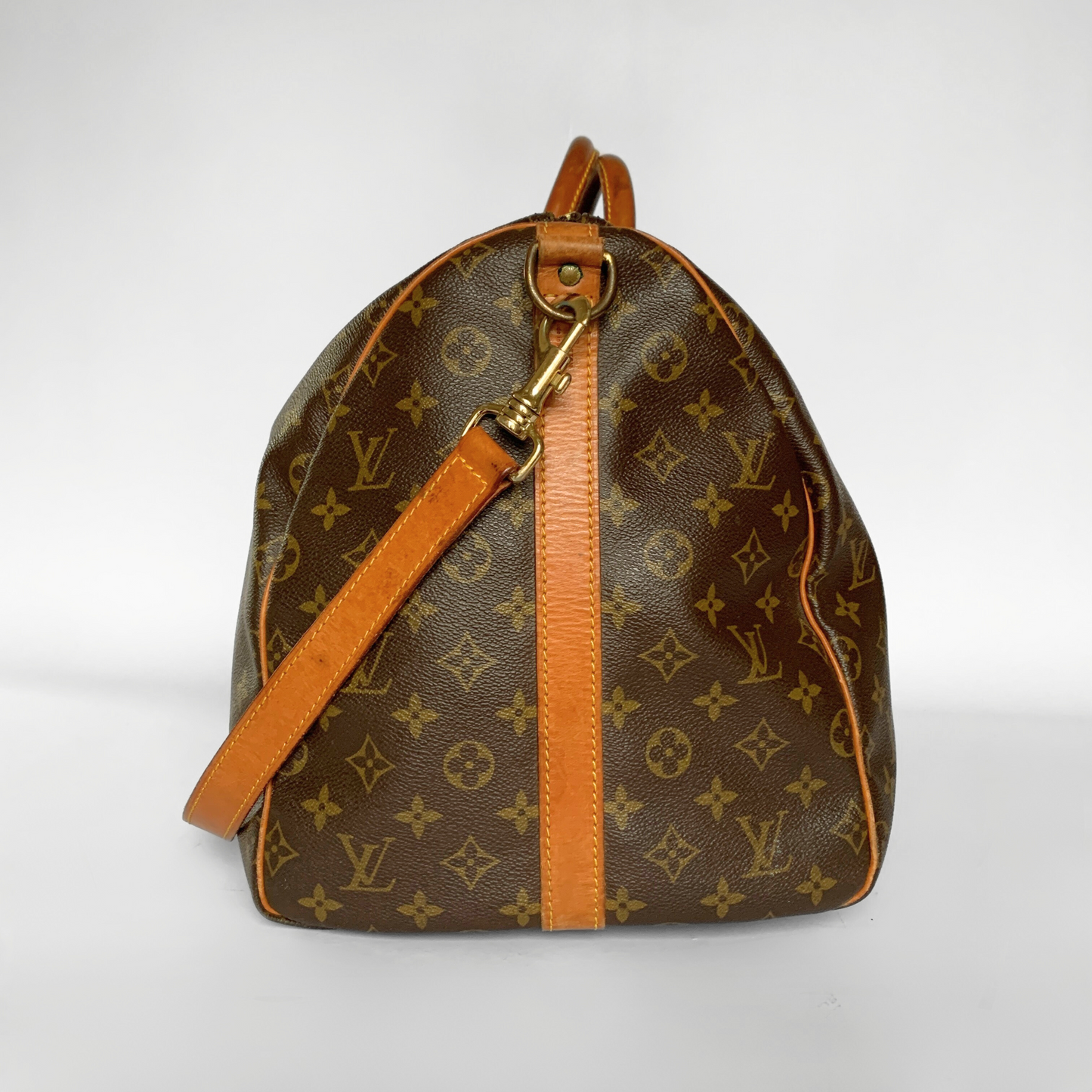 Louis Vuitton Louis Vuitton Keepall 55 Bandouli&egrave;re Monogram Canvas - Handbags - Etoile Luxury Vintage