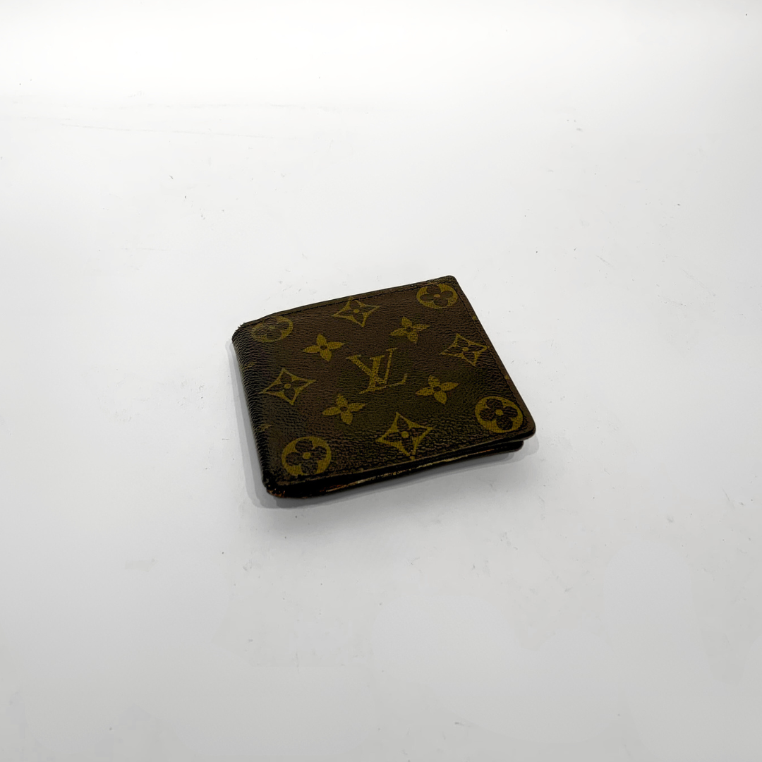 Louis Vutton Flap Wallet Monogram Canvas