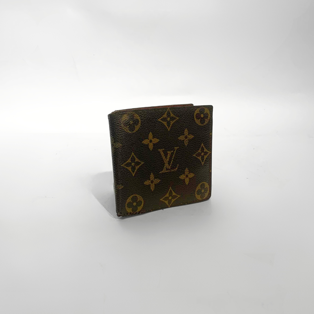 Louis Vutton Flap Wallet Monogram Canvas