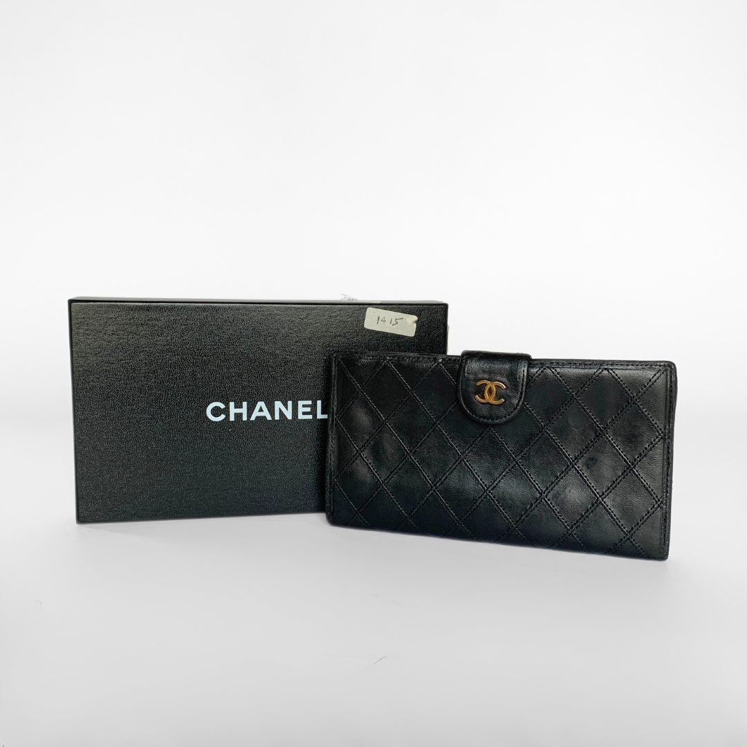 Chanel CC Wallet Large Lambskin Leather