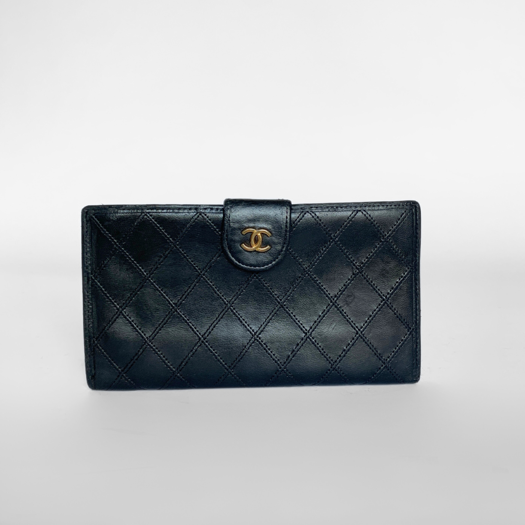 Chanel CC Wallet Large Lambskin Leather