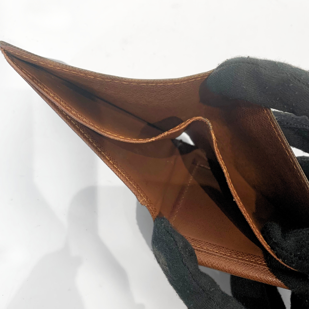 Louis Vutton Flap Wallet Monogram Canvas