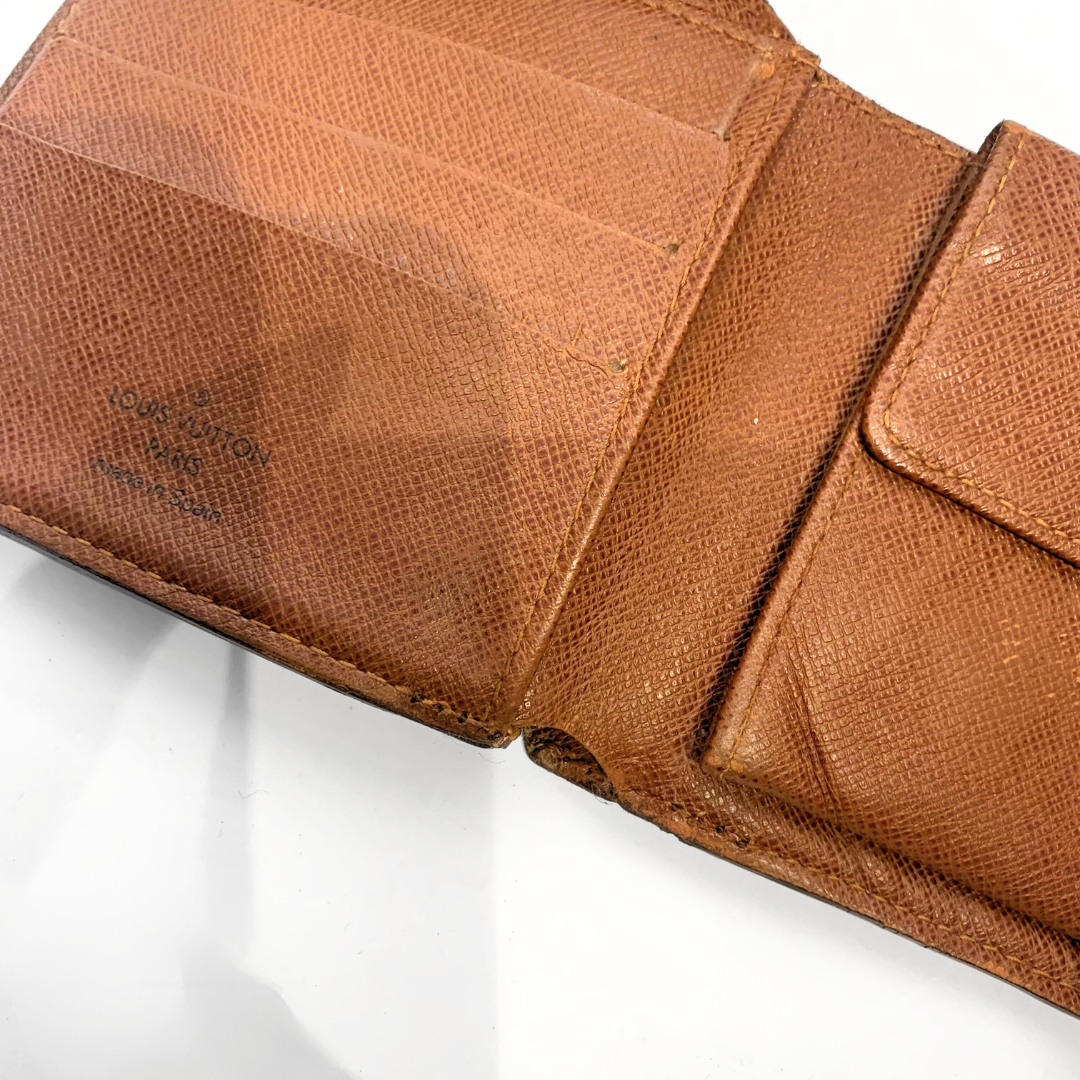 Louis Vutton Flap Wallet Monogram Canvas