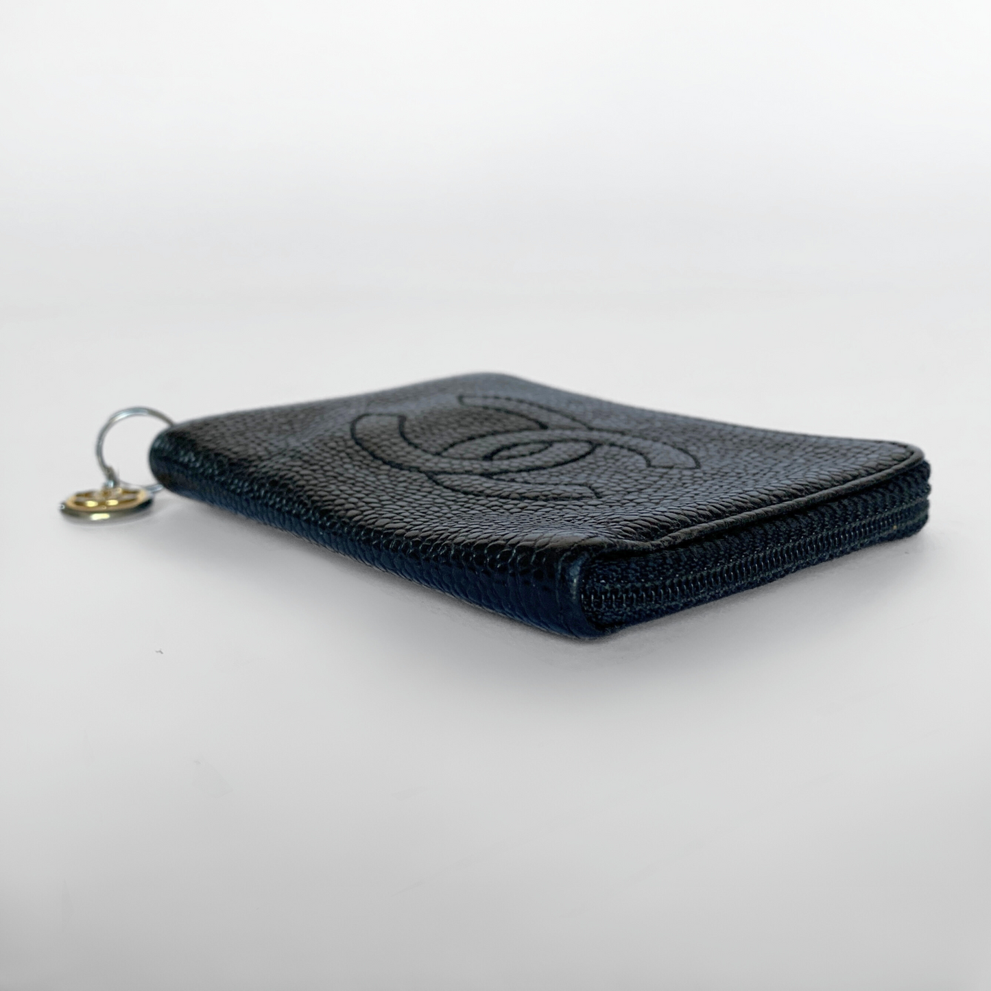 Chanel Chanel CC Key Holder Wallet Caviar Leather - Key holders - Etoile Luxury Vintage