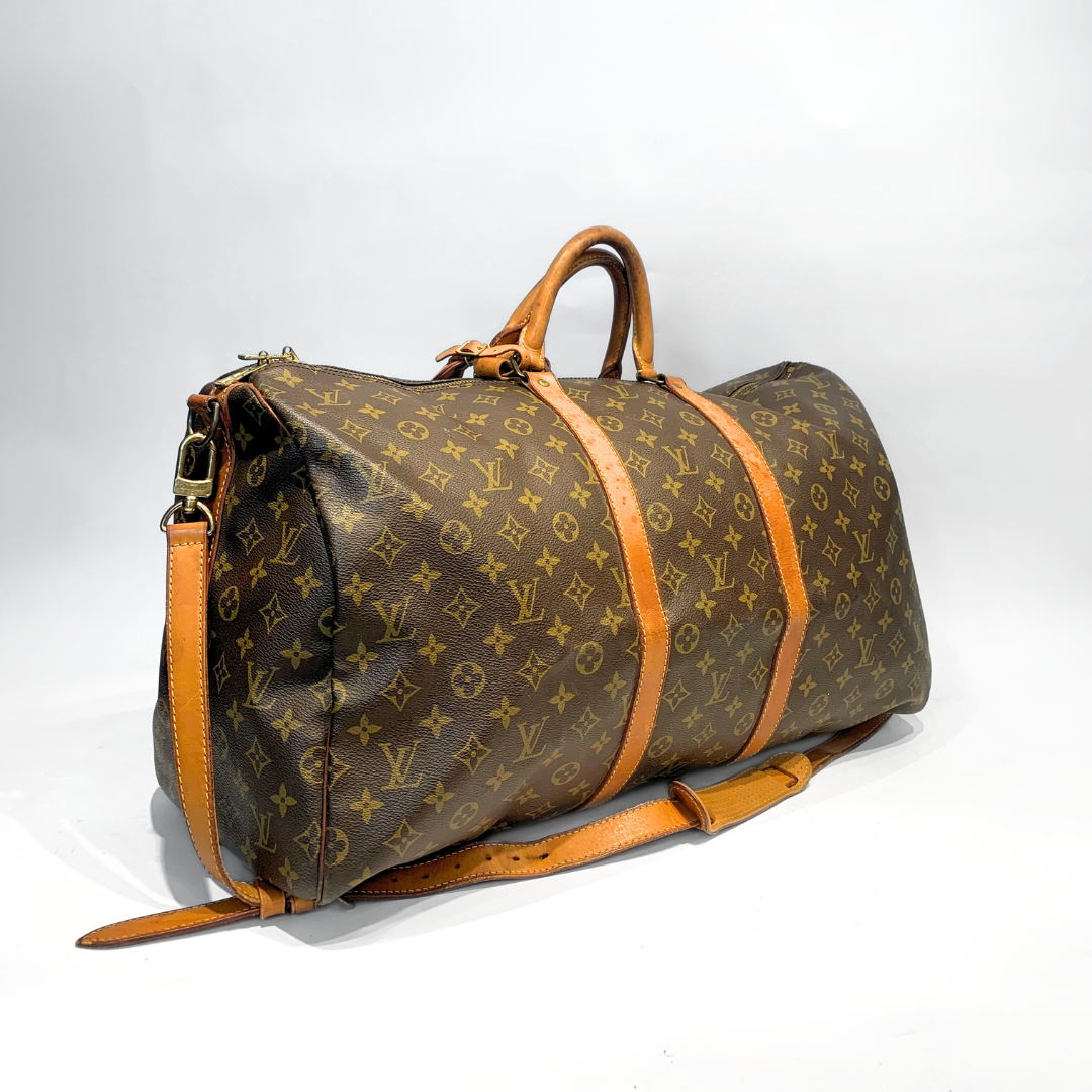 Louis Vuitton Keepall 50 Strap Monogram Canvas
