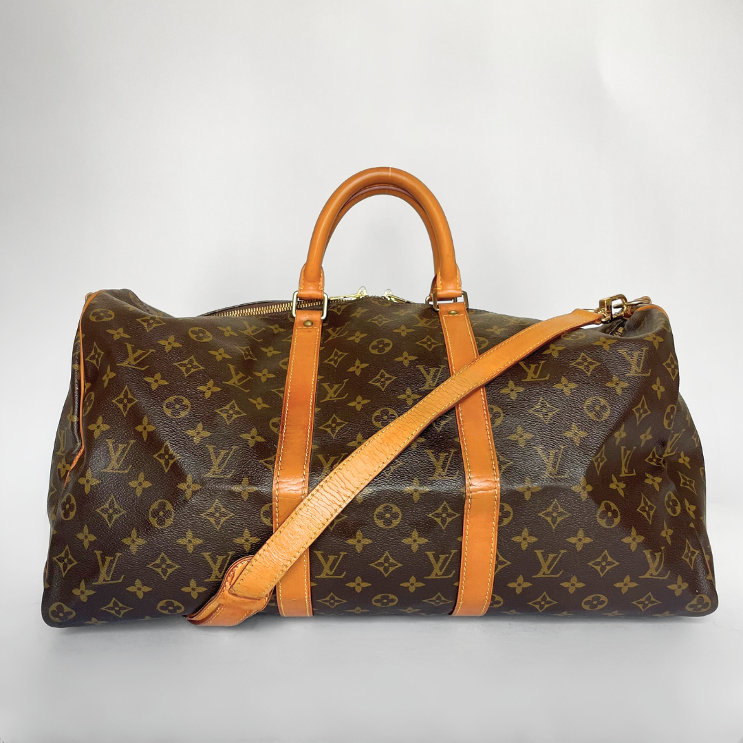 Louis Vuitton Keepall 50 Bandoulière Monogram Canvas