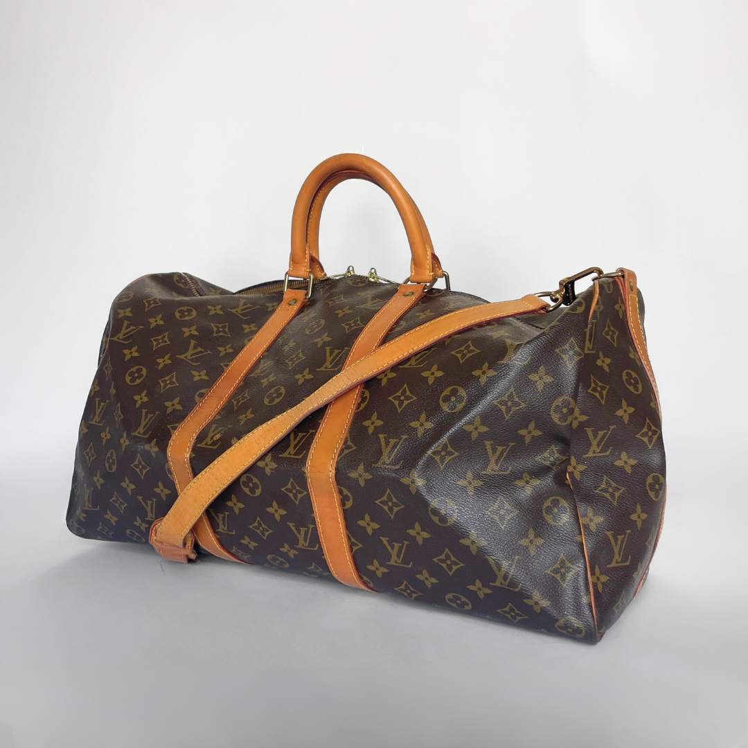 Louis Vuitton Keepall 50 Bandoulière Monogram Canvas