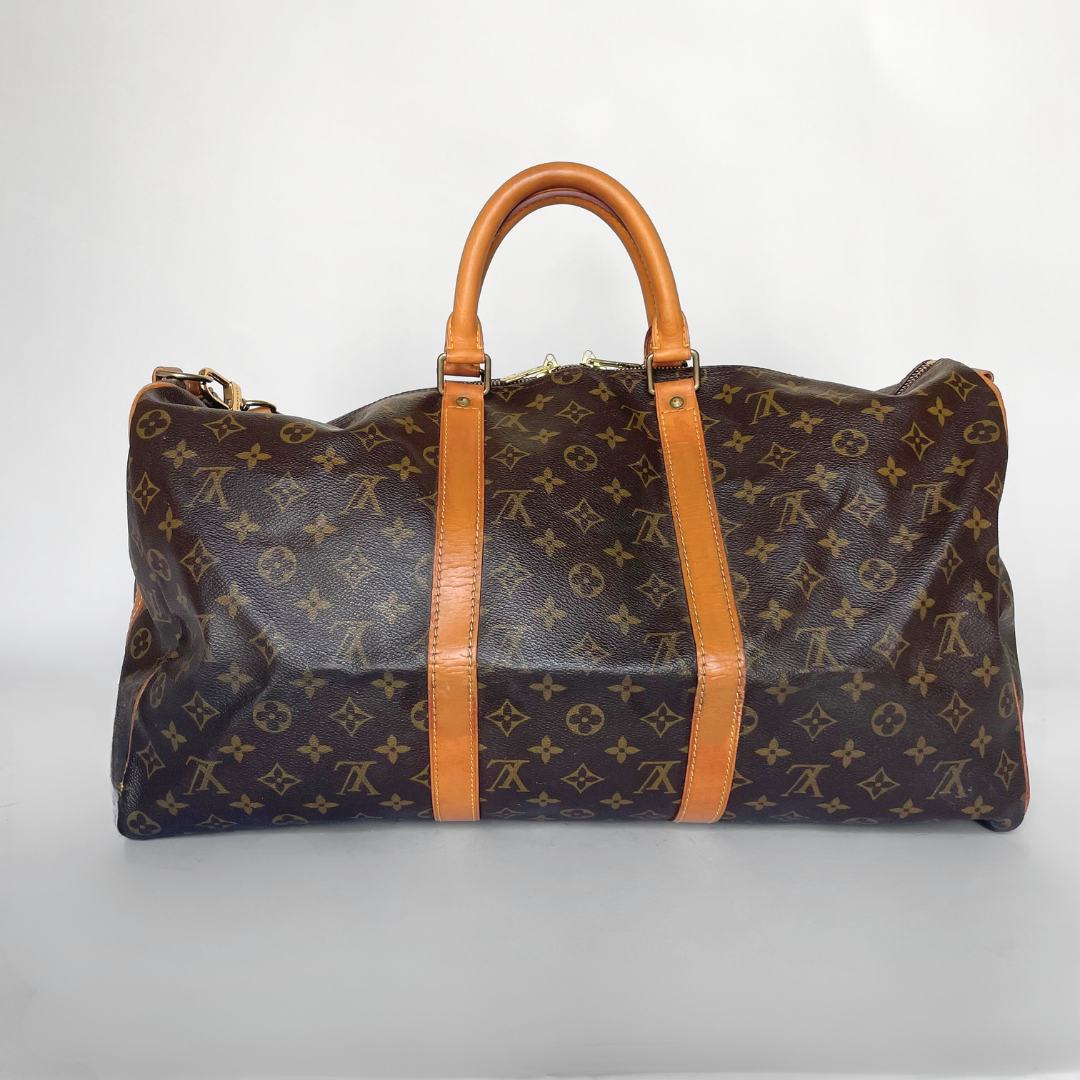 Louis Vuitton Keepall 50 Bandoulière Monogram Canvas