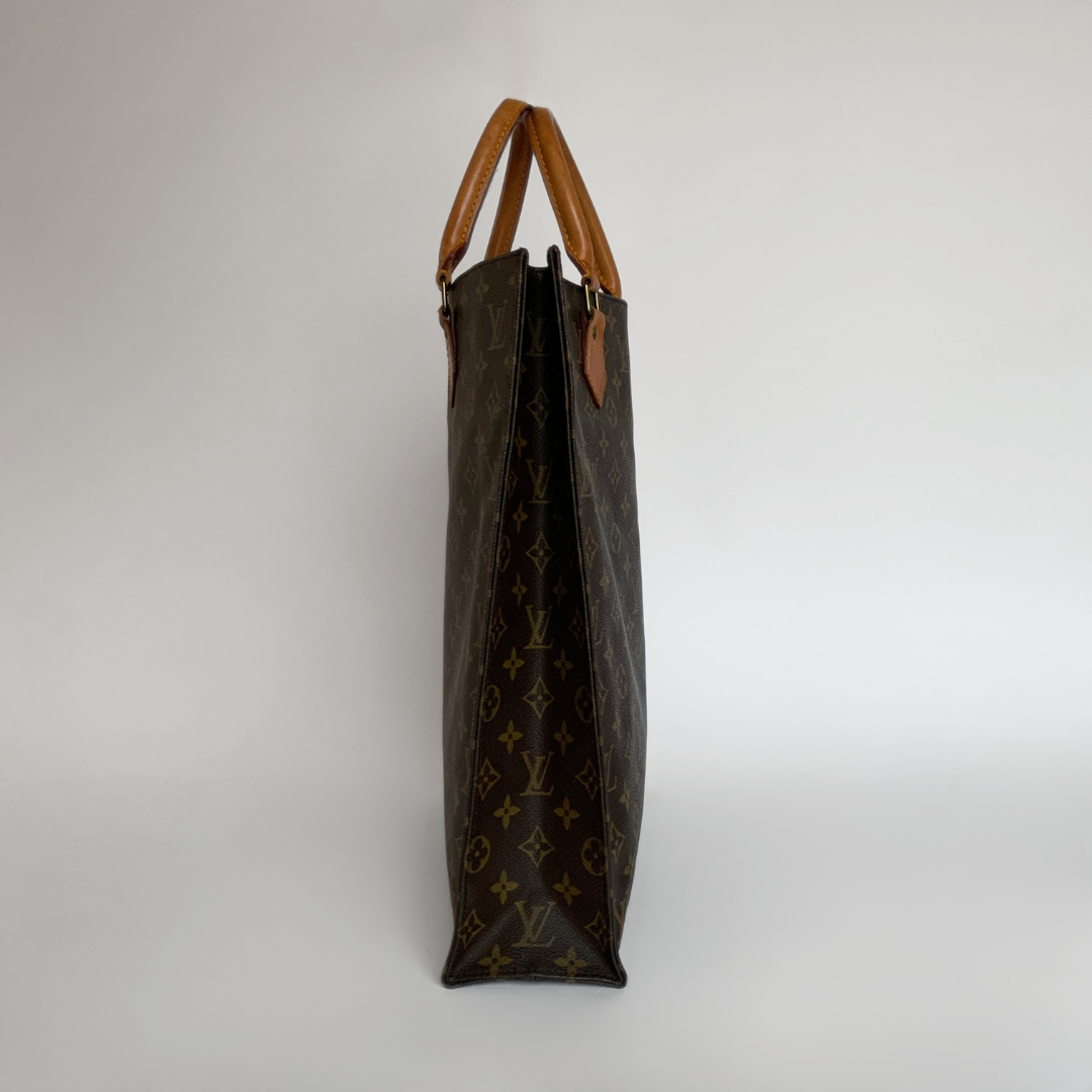 Louis Vuitton Louis Vuitton Sac Plat Monogram Canvas - Handbags - Etoile Luxury Vintage