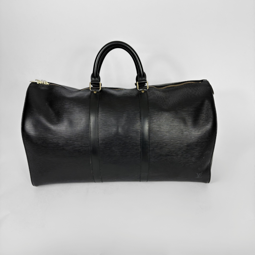 Louis Vuitton Keepall 50 Epi Black