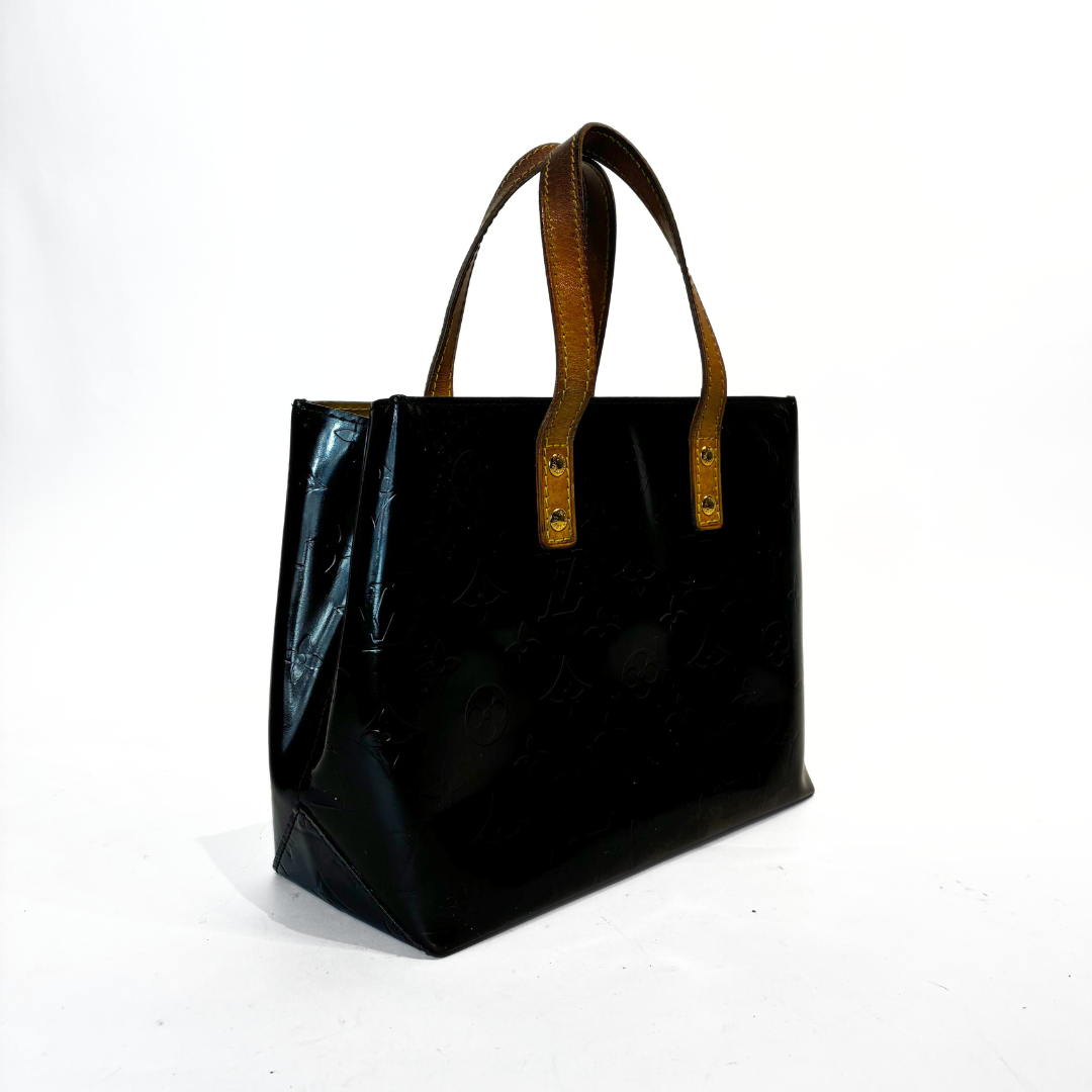 Louis Vuitton Reade PM Black Vernis Leather
