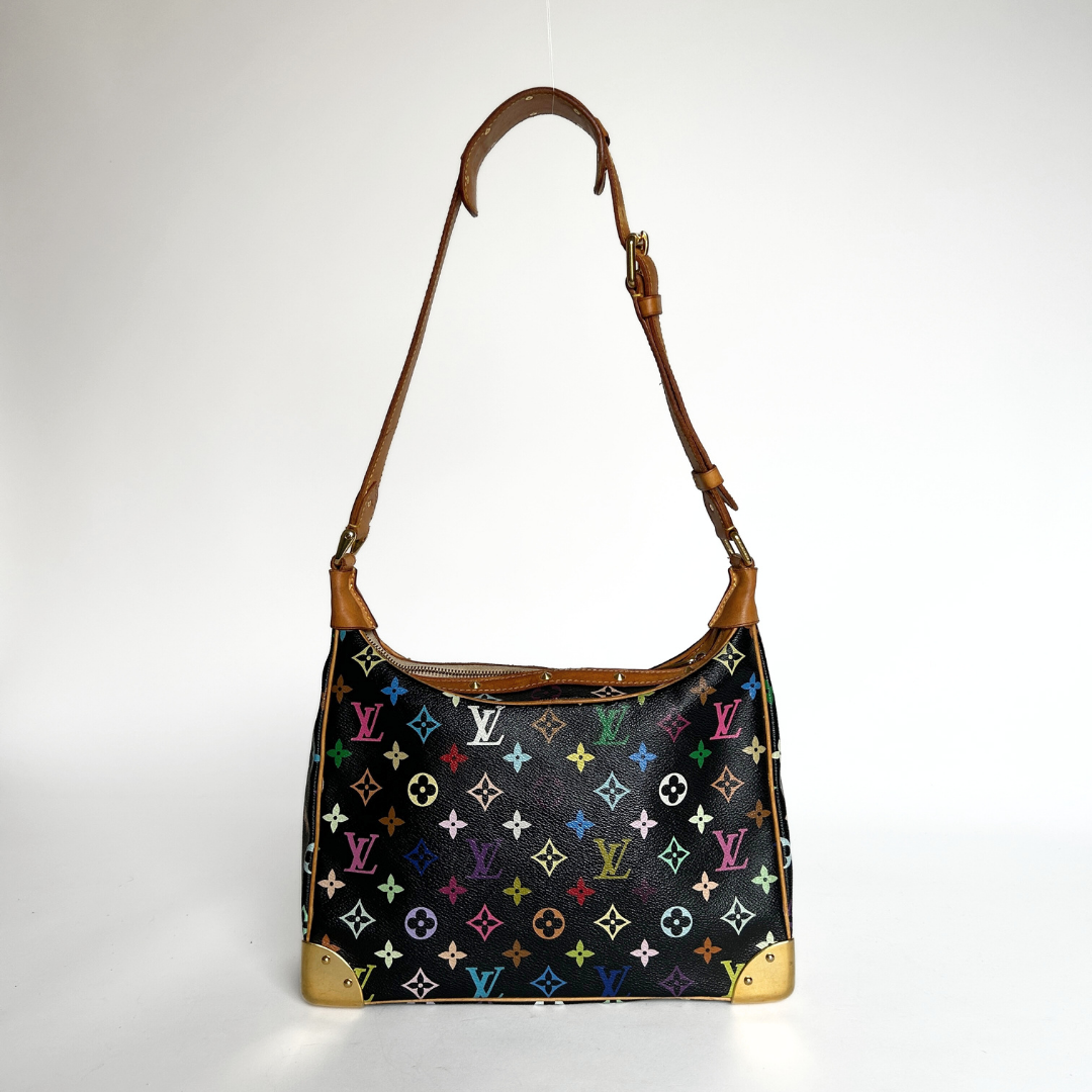 Louis Vuitton Louis Vuitton Boulogne Multicolor Monogram Canvas - Shoulder bags - Etoile Luxury Vintage