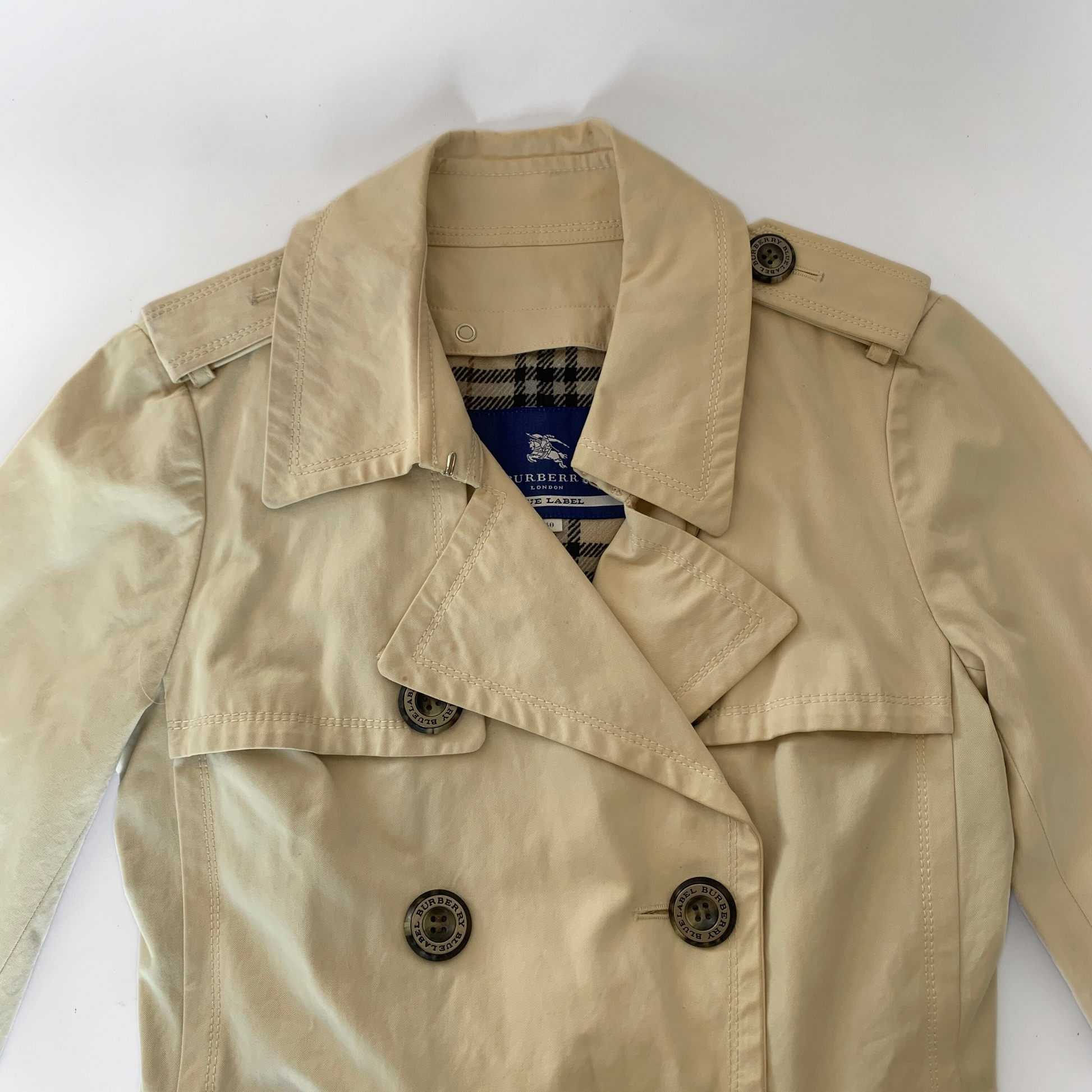 Burberry Burberry Trench Coat Cotton - Clothing - Etoile Luxury Vintage