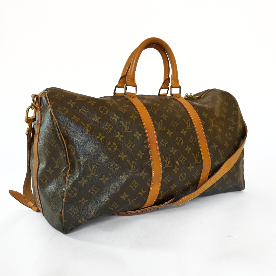 Louis Vuitton Keepall 50 Bandoulière Monogram Canvas