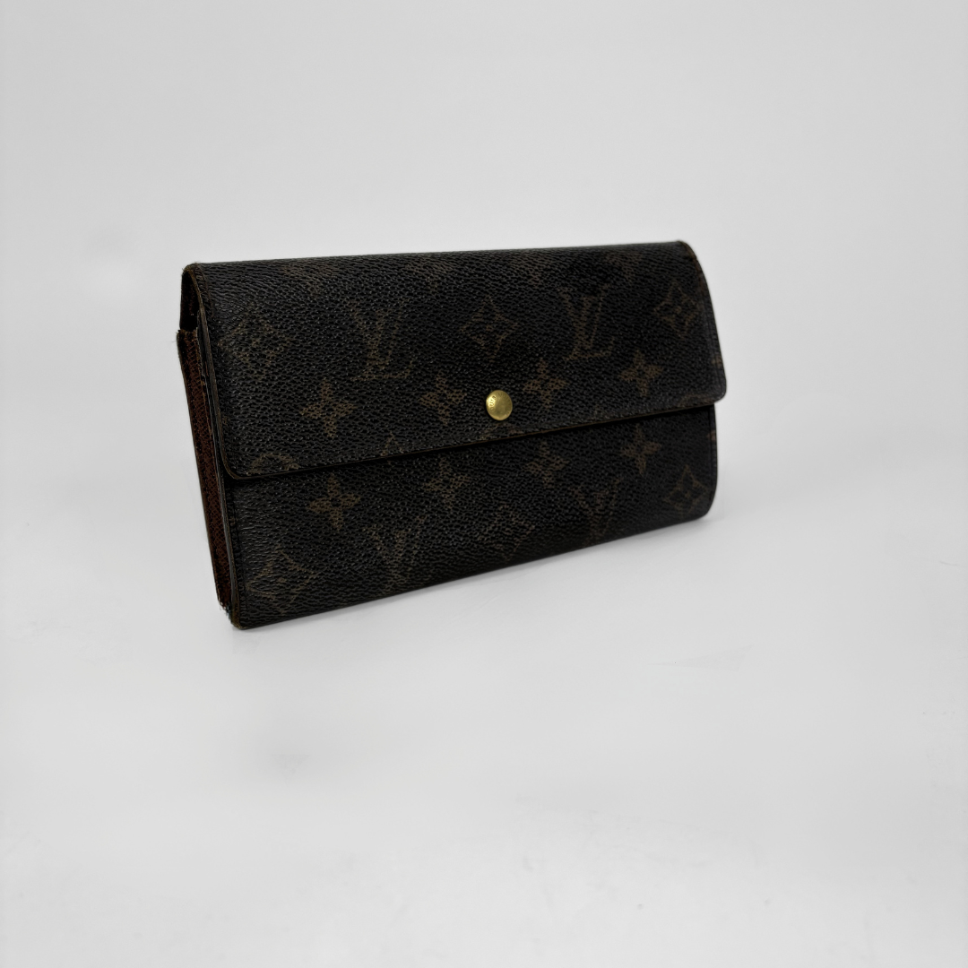 Louis Vuitton Wallet Large on a white background
