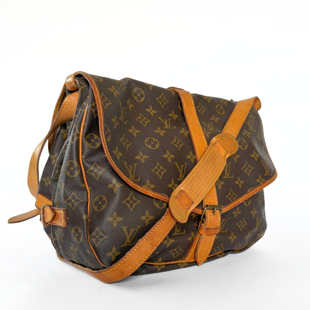 Louis Vuitton Saumur 35 Monogram Canvas
