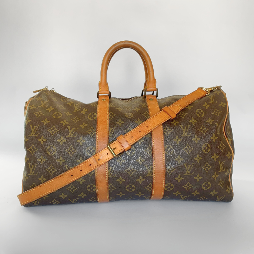 Louis Vuitton Louis Vuitton Keepall 45 Bandouli&egrave;re Monogram Canvas - Travel bags - Etoile Luxury Vintage