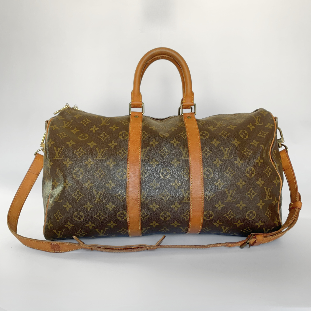 Louis Vuitton Louis Vuitton Keepall 45 Bandouli&egrave;re Monogram Canvas - Travel bags - Etoile Luxury Vintage