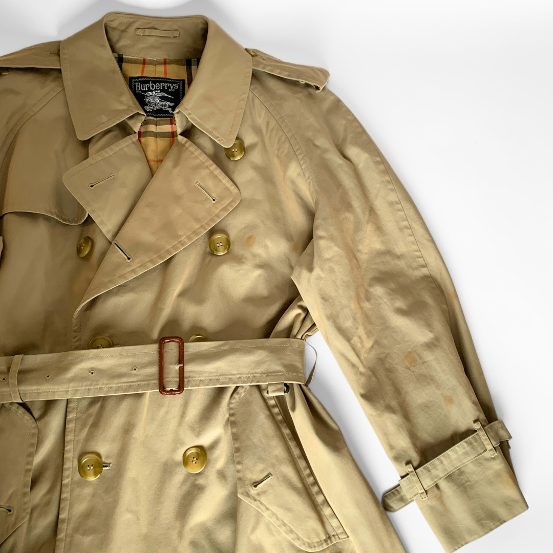 Burberry Burberry Trench Coat Cotton - Clothing - Etoile Luxury Vintage