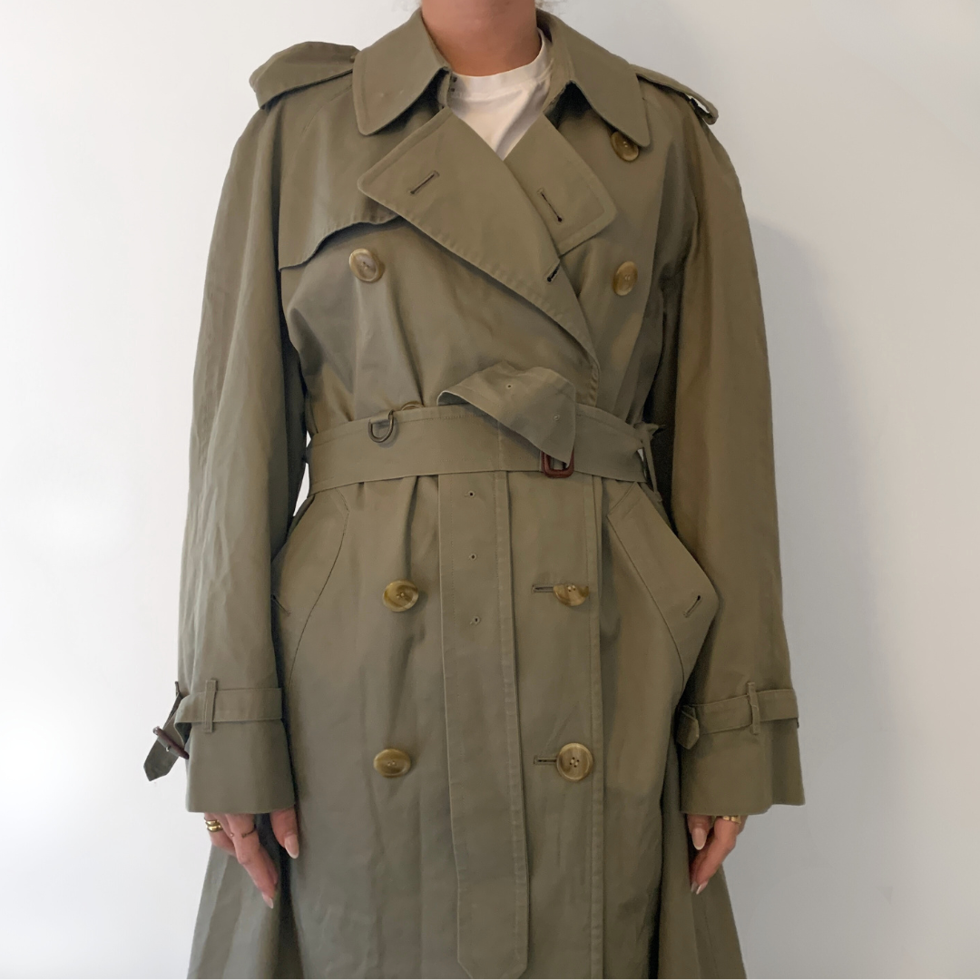 Burberry Burberry Trench Coat Cotton - Clothing - Etoile Luxury Vintage