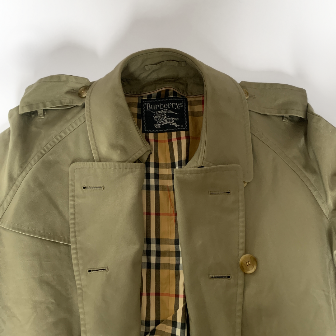 Burberry Burberry Trench Coat Cotton - Clothing - Etoile Luxury Vintage