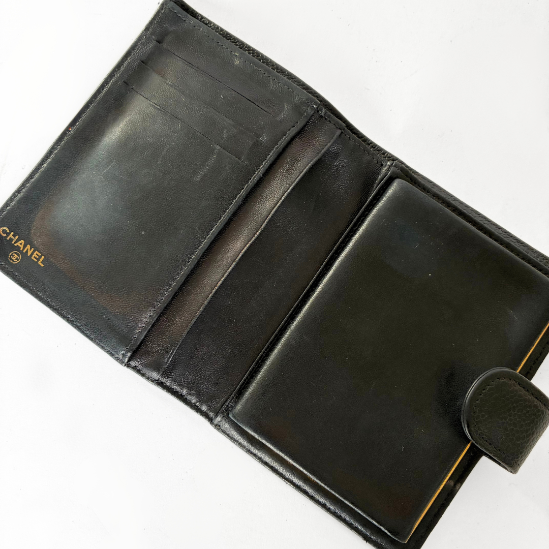 Chanel Wallet Small Caviar Leather