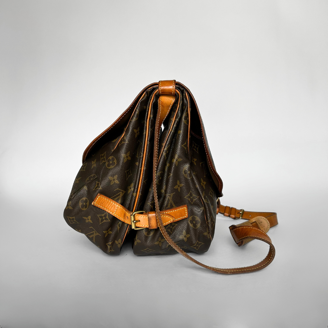 Louis Vuitton Saumur 35 Monogram Canvas
