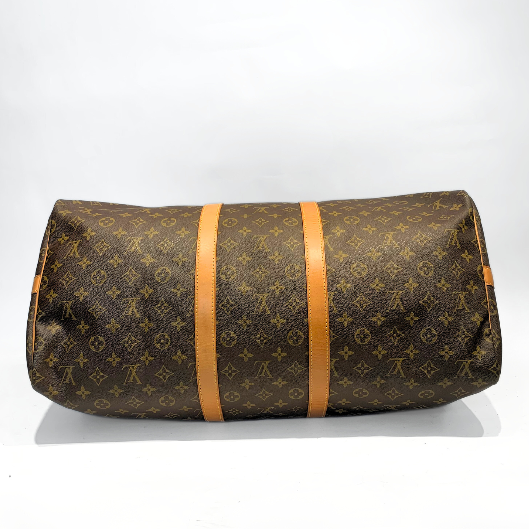Louis Vuitton Keepall 55 Strap Monogram Canvas