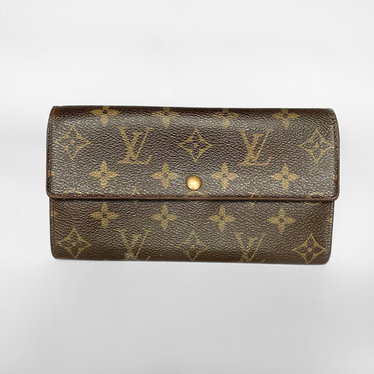Louis Vuitton Wallet Large Monogram Canvas