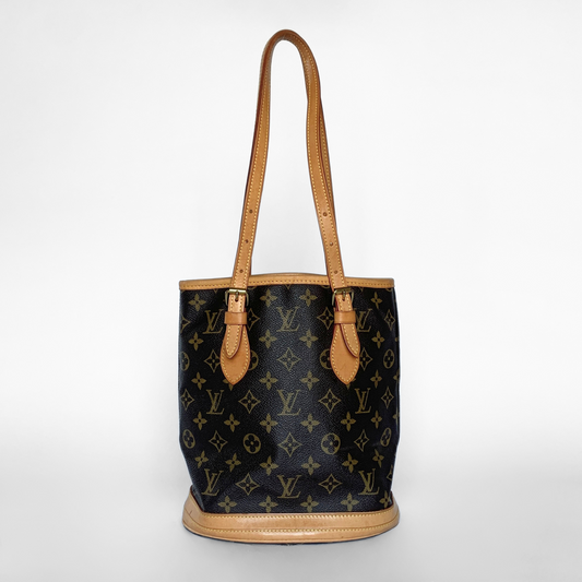 Louis Vuitton Bucket Petit Monogram Canvas