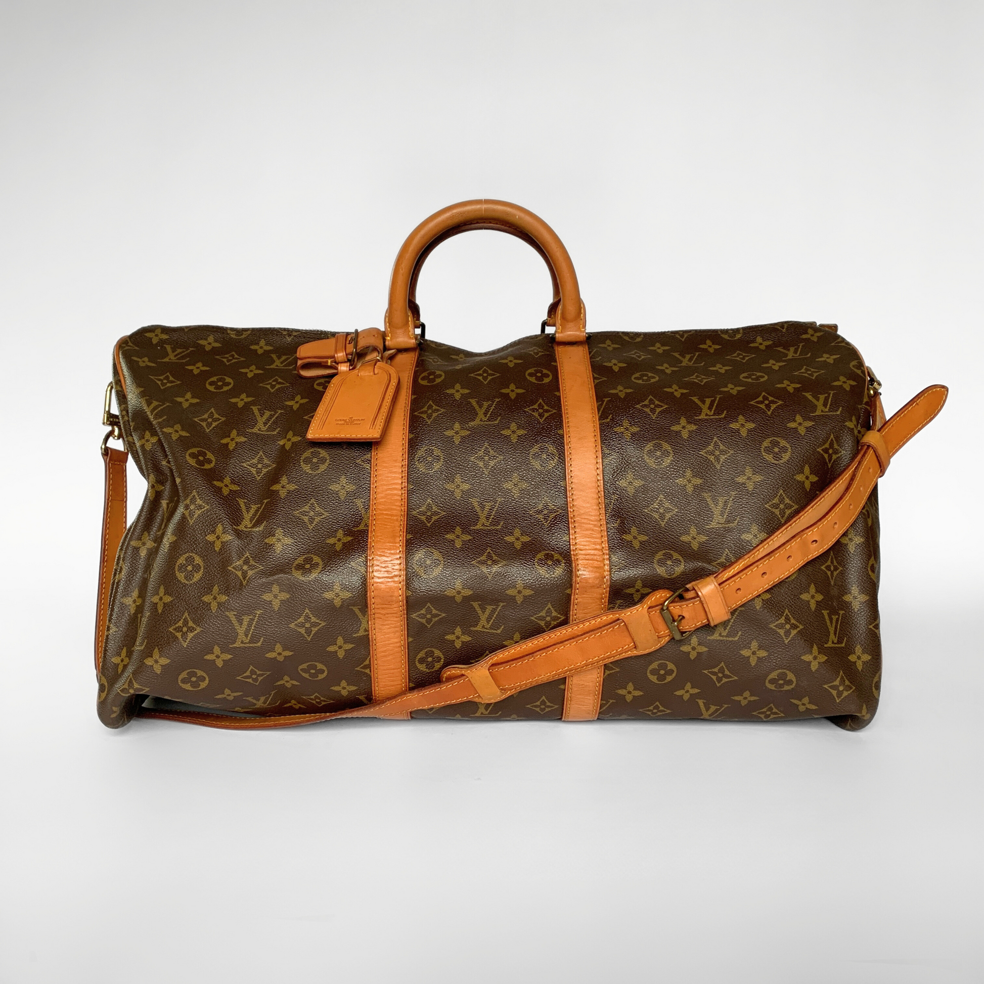 Louis Vuitton Louis Vuitton keepall 55 Bandouli&egrave;re Monogram Canvas - Handbags - Etoile Luxury Vintage