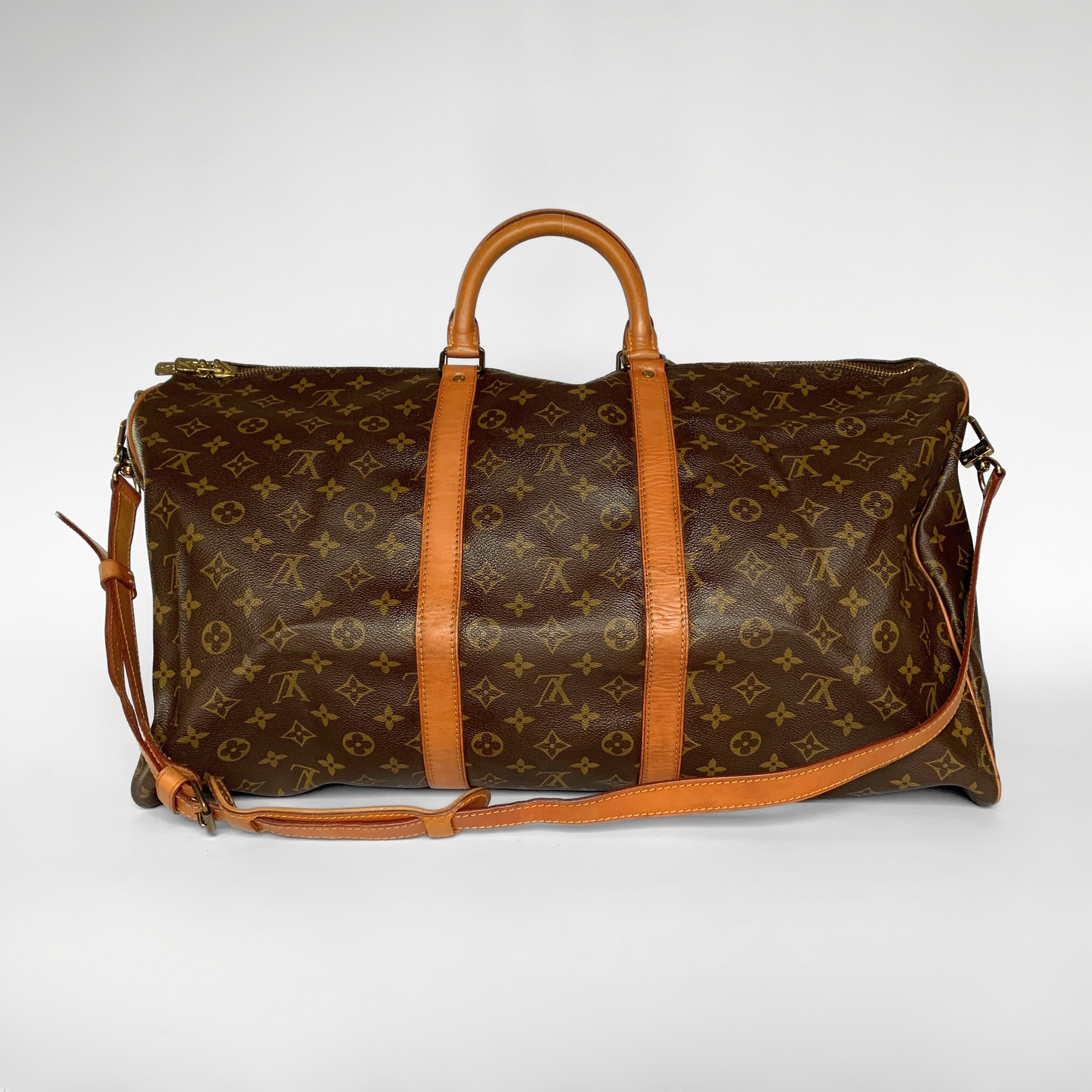 Louis Vuitton Louis Vuitton keepall 55 Bandouli&egrave;re Monogram Canvas - Handbags - Etoile Luxury Vintage