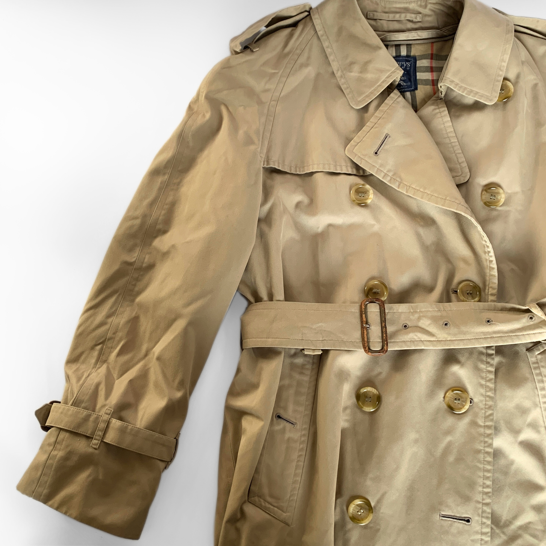 Burberry Burberry Trench Coat Cotton - Clothing - Etoile Luxury Vintage