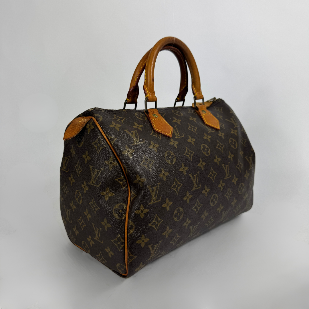 Louis Vuitton Speedy 30 on a white background