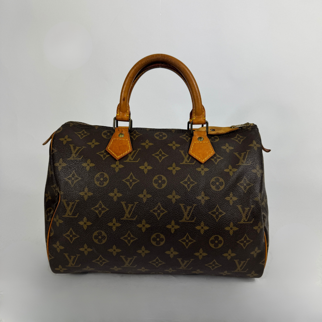 Louis Vuitton Speedy 30 on a white background