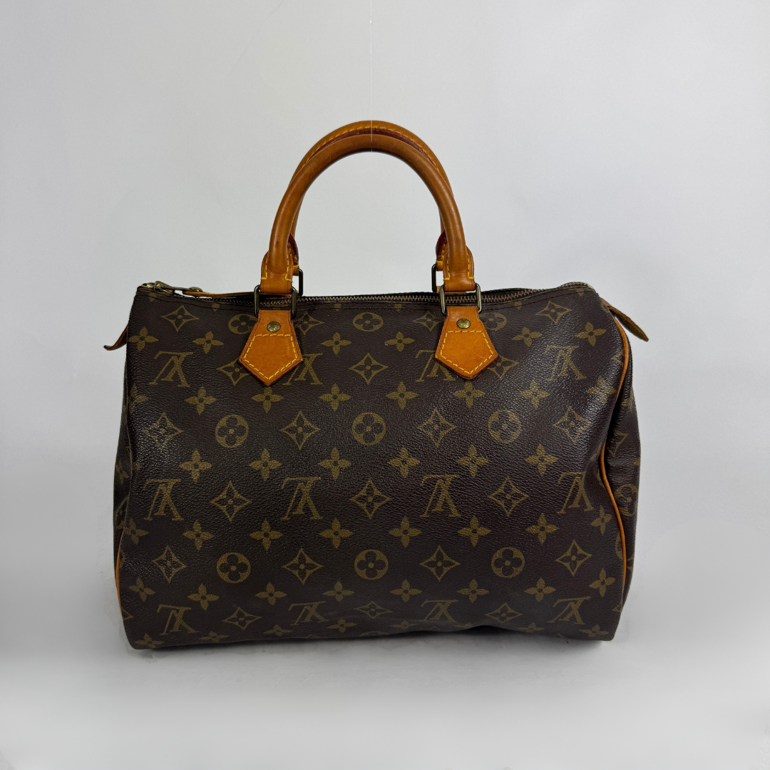 Louis Vuitton Speedy 30 on a white background