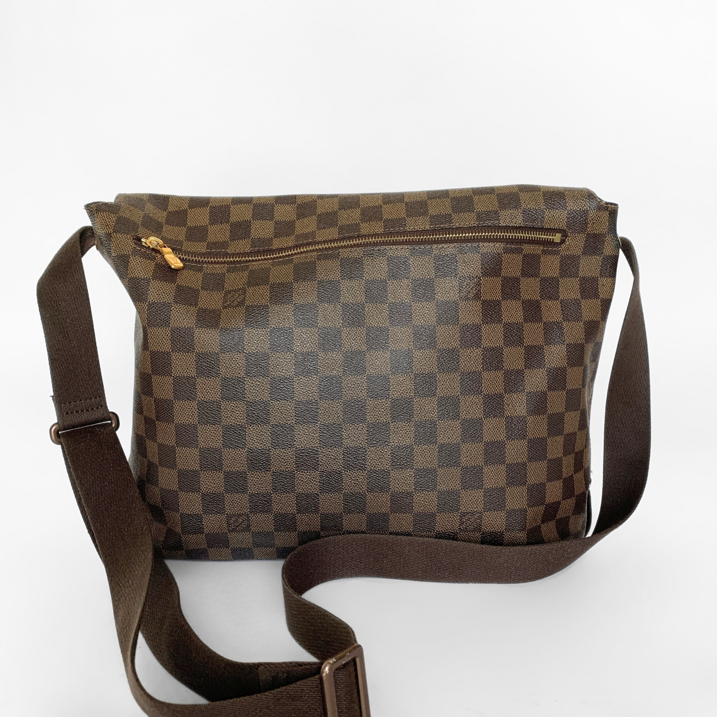 Louis Vuitton Brooklyn Messenger Bag Damier Ebene Canvas