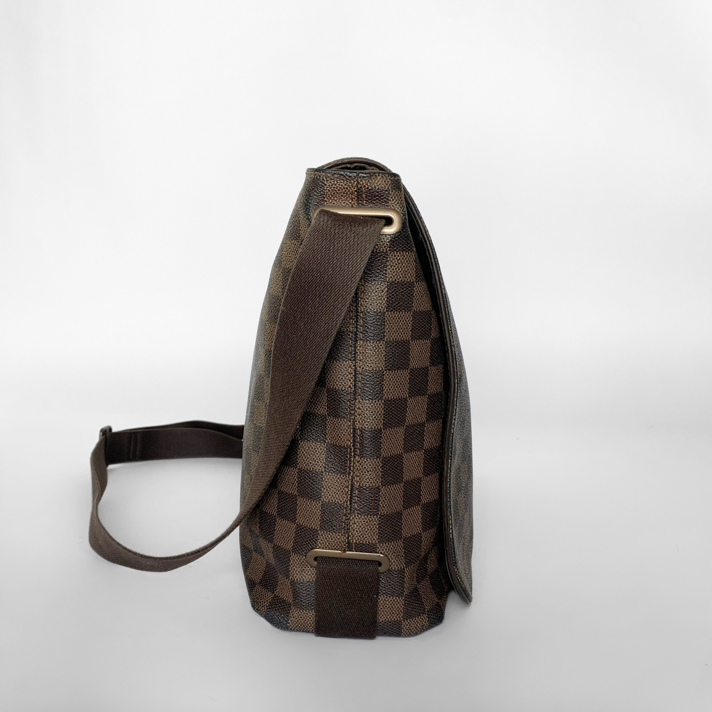 Louis Vuitton Brooklyn Messenger Bag Damier Ebene Canvas