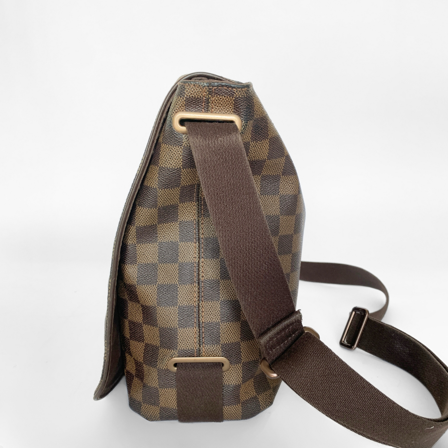Louis Vuitton Brooklyn Messenger Bag Damier Ebene Canvas