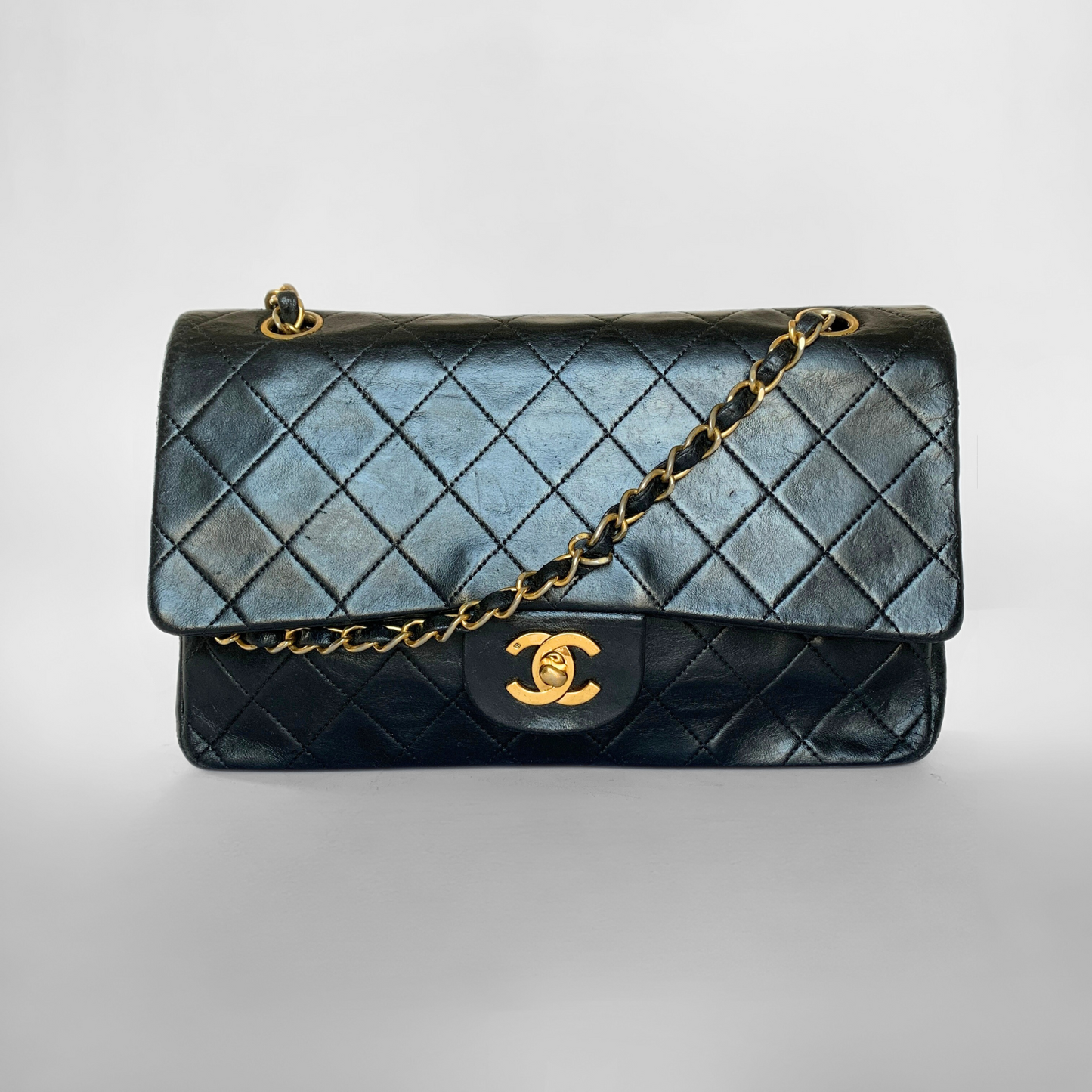 Chanel Classic Flap Bag Medium Lambskin Leather