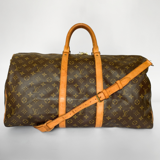 Louis Vuitton Keepall 55 Bandoulière Monogram Canvas
