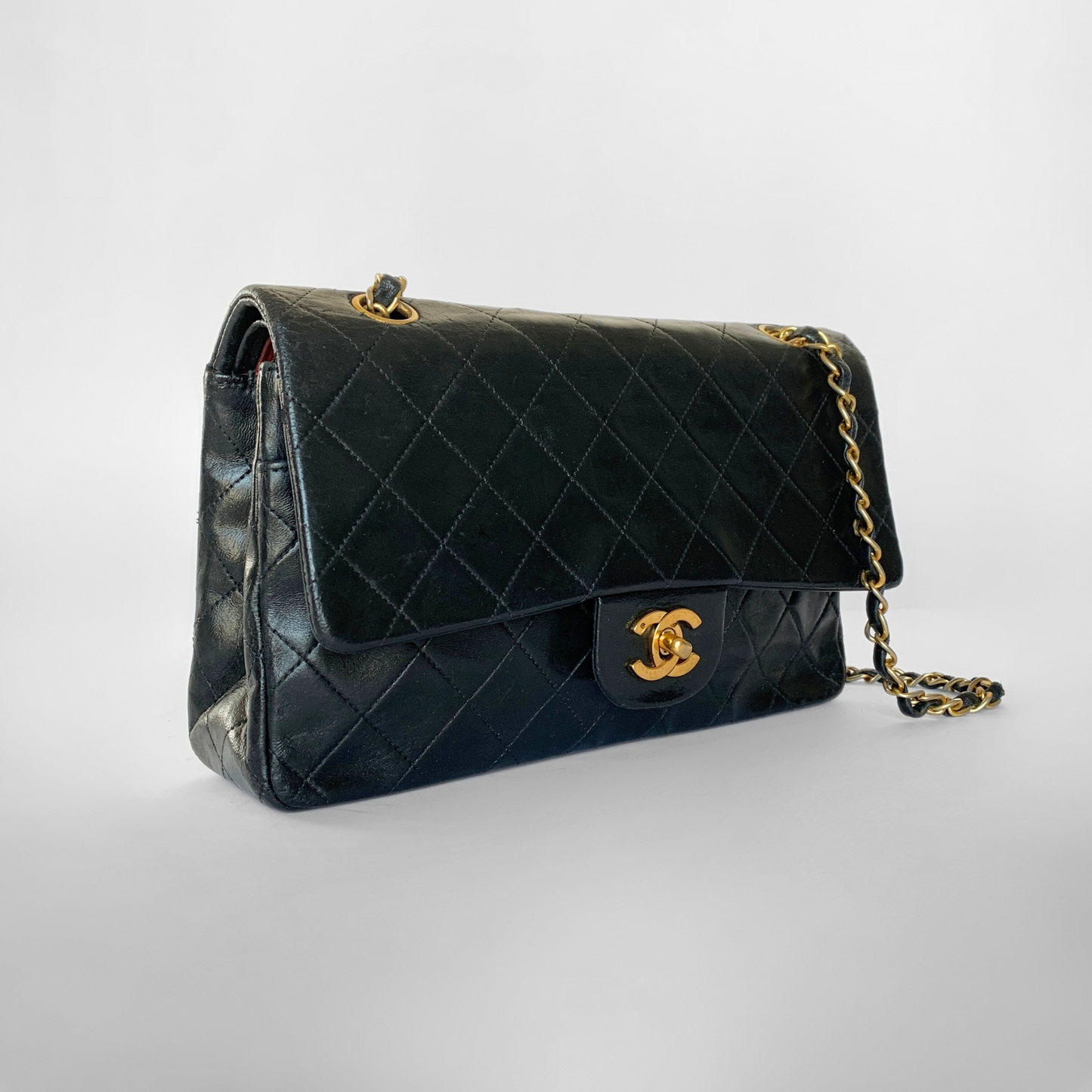 Chanel Classic Flap Bag Medium Lambskin Leather