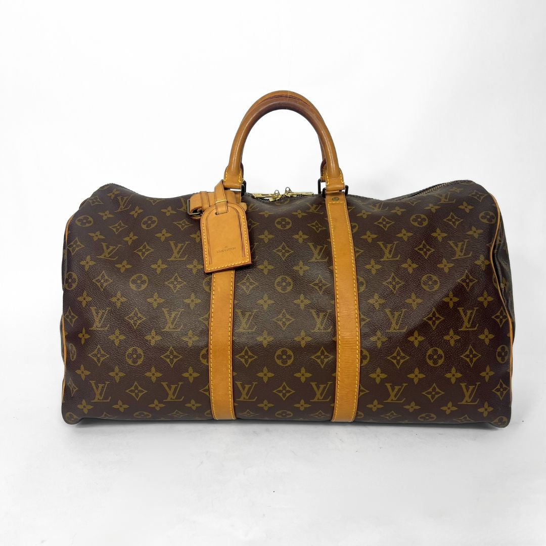 Louis Vuitton Louis Vuitton Keepall 50 Monogram Canvas - Travel bags - Etoile Luxury Vintage
